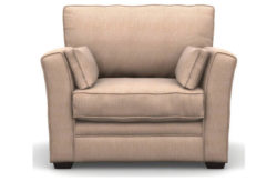 Heart of House Malton Fabric Cuddle Chair - Old Rose